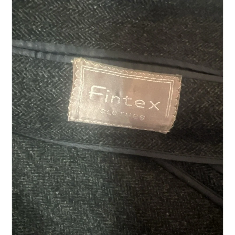 Fintex Clothes Vintage Mid Length Wool‎ Coat Size 12